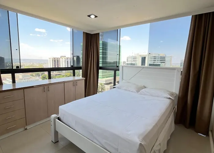 Flat Centro De Brasilia - Garvey Park Hotel 605